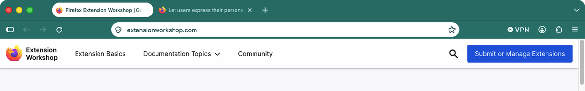 Theme with tab_selected set to white, where the selected tab stands out from the toolbar and the unselected tabs